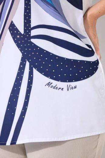 Plus size veliki brojevi Majica kratkih rukava okruglog ovratnika za punije