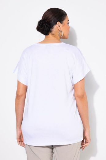 Plus size veliki brojevi Majica kratkih rukava okruglog ovratnika za punije