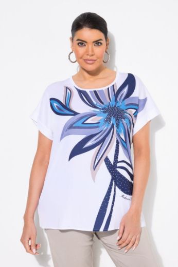 Plus size veliki brojevi Majica kratkih rukava okruglog ovratnika za punije