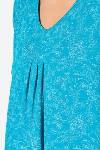 Plus size veliki brojevi Majica kratkih rukava V ovratnika za punije