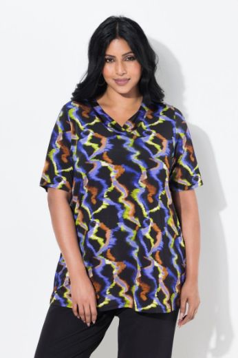 Plus size veliki brojevi Majica kratkih rukava A kroja za punije