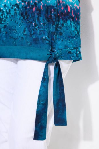 Plus size veliki brojevi Majica kratkih rukava okruglog ovratnika za punije