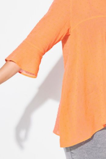 Plus size veliki brojevi Bluza 3/4 rukava A kroja za punije