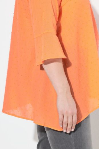 Plus size veliki brojevi Bluza 3/4 rukava A kroja za punije
