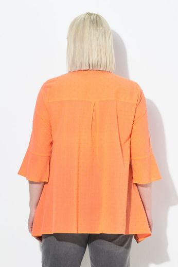 Plus size veliki brojevi Bluza 3/4 rukava A kroja za punije