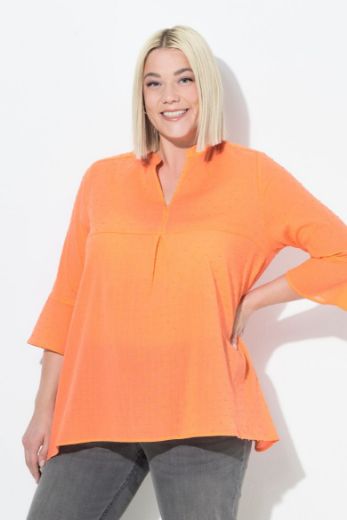 Plus size veliki brojevi Bluza 3/4 rukava A kroja za punije
