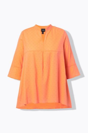 Plus size veliki brojevi Bluza 3/4 rukava A kroja za punije