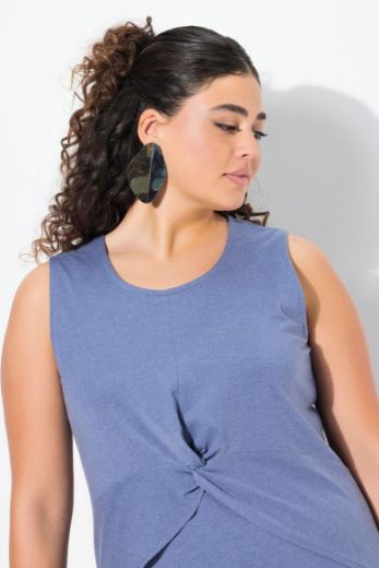 Plus size veliki brojevi Haljina bez rukava A kroja za punije