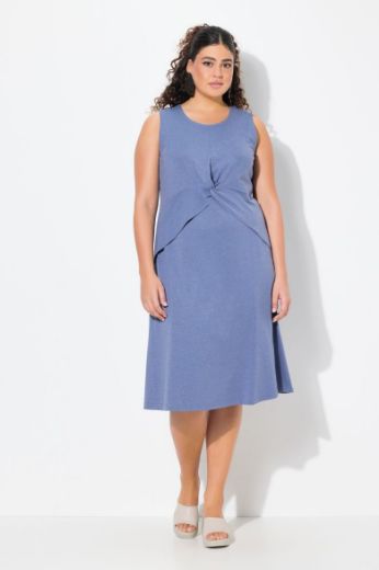 Plus size veliki brojevi Haljina bez rukava A kroja za punije
