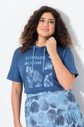 Plus size veliki brojevi Majica kratkih rukava s kapuljačom za punije