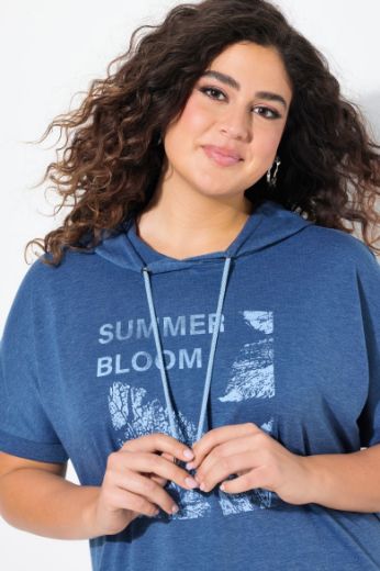 Plus size veliki brojevi Majica kratkih rukava s kapuljačom za punije