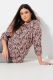 Veliki brojevi Bluza 3/4 rukava moda za punije