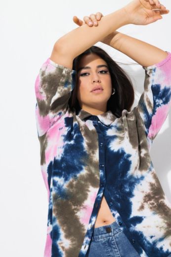 Plus size veliki brojevi Košulja 3/4 rukava za punije