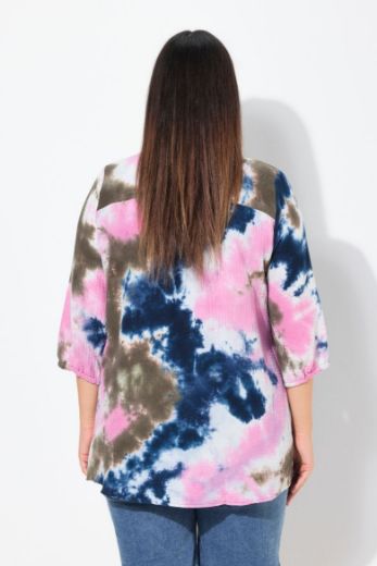 Plus size veliki brojevi Košulja 3/4 rukava za punije