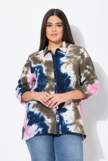 Plus size veliki brojevi Košulja 3/4 rukava za punije