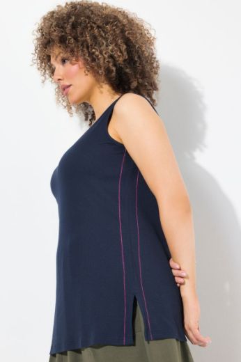 Plus size veliki brojevi Majica bez rukava V ovratnika za punije