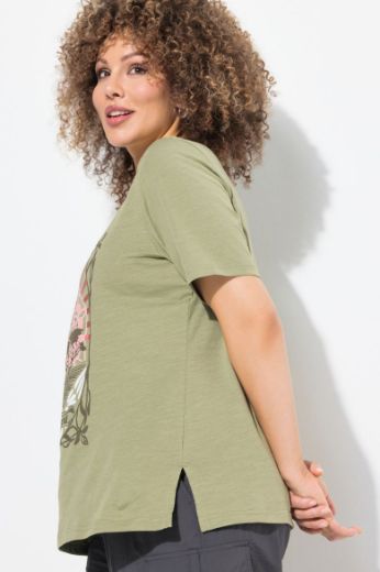 Plus size veliki brojevi Majica kratkih rukava okruglog ovratnika za punije