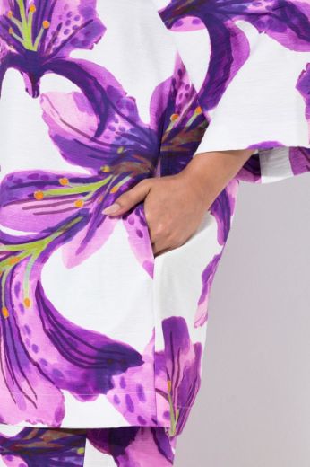 Plus size veliki brojevi Sako 3/4 rukava dužeg kroja za punije