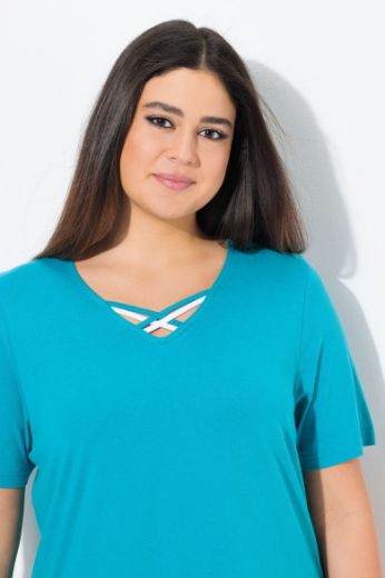 Plus size veliki brojevi Spavaćica kratkih rukava 2 komada za punije