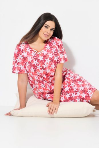 Plus size veliki brojevi Spavaćica kratkih rukava 2 komada za punije