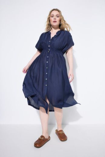 Plus size veliki brojevi Haljina Midi za punije