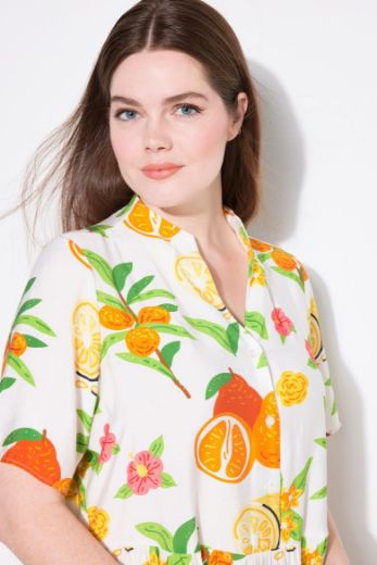Plus size veliki brojevi Haljina maxi kratkih rukava A kroja za punije