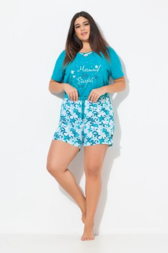 Plus size veliki brojevi Pidžama donji dio kratkih nogavica 2 komada za punije