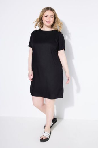 Plus size veliki brojevi Haljina mini ravnog kroja za punije