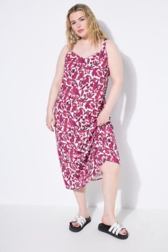 Plus size veliki brojevi Haljina maxi uskih naramenica za punije