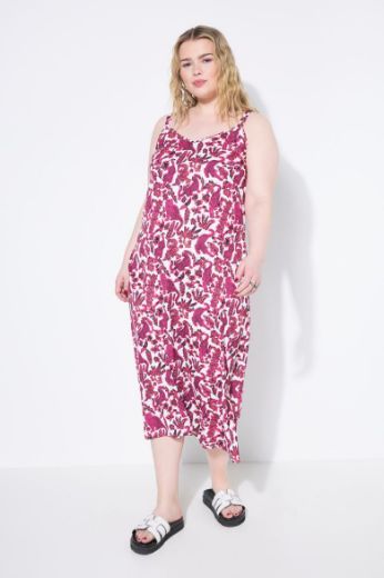 Plus size veliki brojevi Haljina maxi uskih naramenica za punije