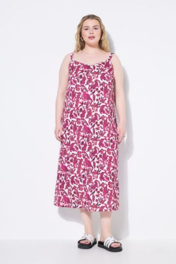 Plus size veliki brojevi Haljina maxi uskih naramenica za punije