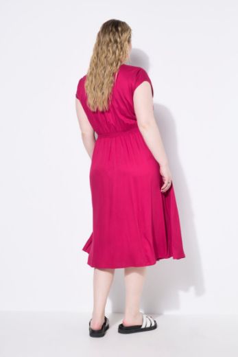 Plus size veliki brojevi Haljina A kroja s patentnim zatvaračem za punije