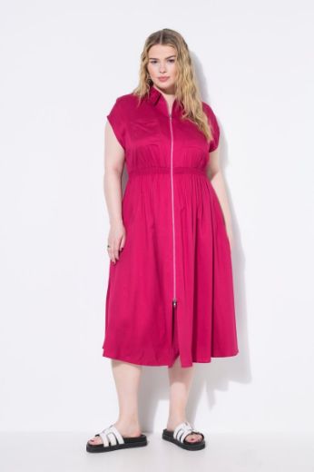 Plus size veliki brojevi Haljina A kroja s patentnim zatvaračem za punije