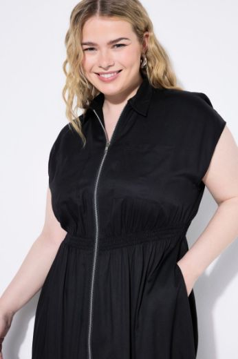 Plus size veliki brojevi Haljina A kroja s patentnim zatvaračem za punije