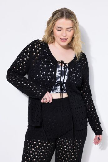 Plus size veliki brojevi Kardigan pleteni za punije