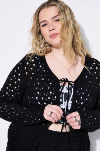 Plus size veliki brojevi Kardigan pleteni za punije