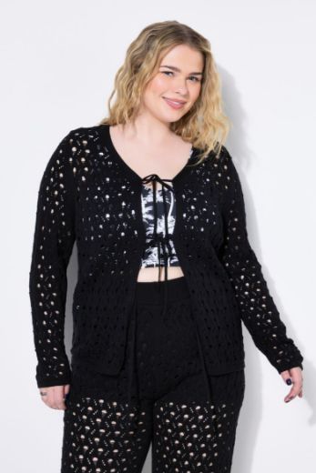 Plus size veliki brojevi Kardigan pleteni za punije