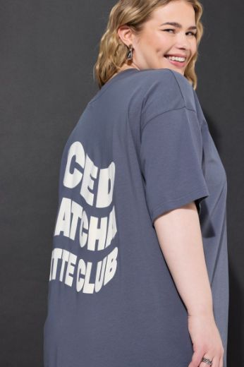 Plus size veliki brojevi Majica kratkih rukava okruglog ovratnika za punije