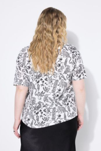 Plus size veliki brojevi Majica kratkih rukava za punije