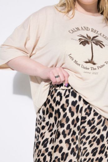 Plus size veliki brojevi Suknja midi A kroja za punije