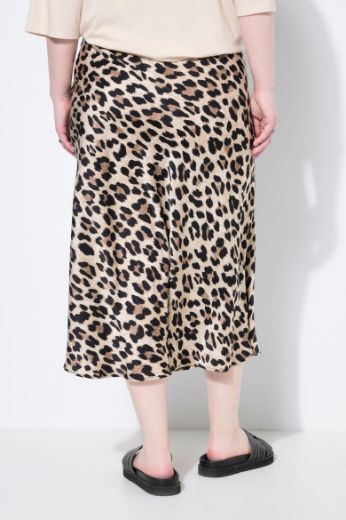 Plus size veliki brojevi Suknja midi A kroja za punije