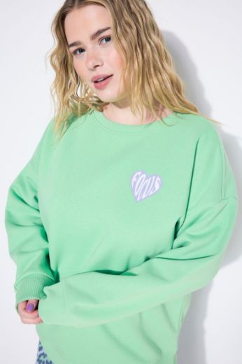 Plus size veliki brojevi Pulover dugih rukava okruglog ovratnika za punije