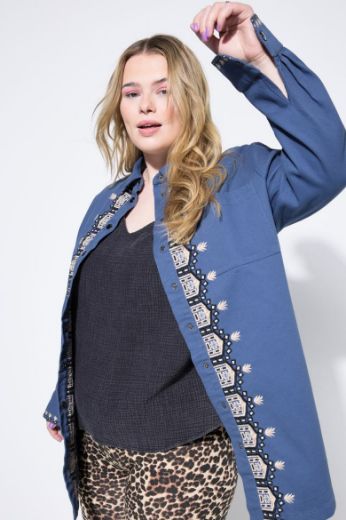 Plus size veliki brojevi Košulja dugih rukava za punije