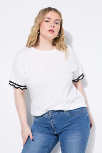 Plus size veliki brojevi Majica kratkih rukava okruglog ovratnika za punije