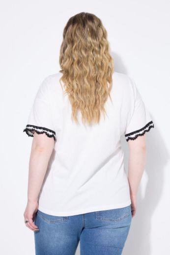 Plus size veliki brojevi Majica kratkih rukava okruglog ovratnika za punije