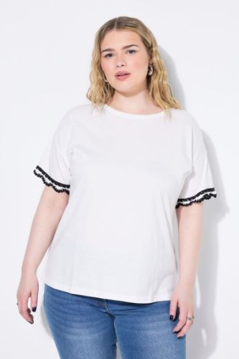 Plus size veliki brojevi Majica kratkih rukava okruglog ovratnika za punije