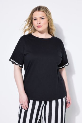 Plus size veliki brojevi Majica kratkih rukava okruglog ovratnika za punije