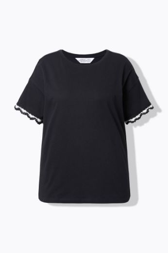 Plus size veliki brojevi Majica kratkih rukava okruglog ovratnika za punije