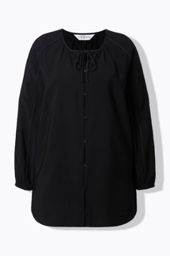 Plus size veliki brojevi Bluza A kroja s pletenim detaljima za punije