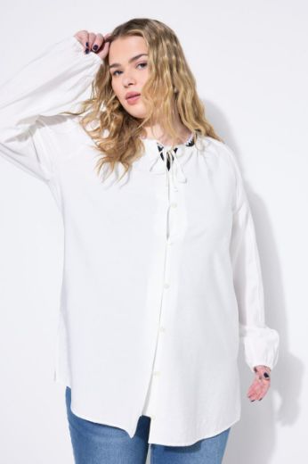 Plus size veliki brojevi Bluza A kroja s pletenim detaljima za punije